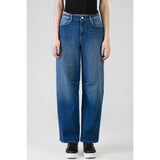 Sissy boy Womens High Waist Balloon Leg Jeans In Medium Vintage