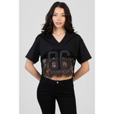 Sissy Boy Love Unfold Boxy T-Shirt In Black