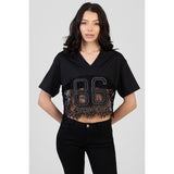 Sissy Boy Love Unfold Boxy T-Shirt In Black