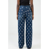 Sissy boy Womens Nyla Wide Leg Jeans In Dark Vintage