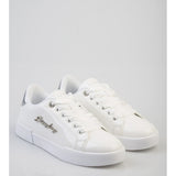 Sissy boy Ladies Basic Patent Snekars In White