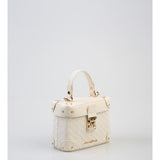 Sissy Boy Vicki Mini HandBag In Cream/Gold