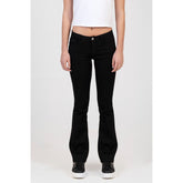 Sissy Boy Womens Donnae Low Waist Bootleg In Black