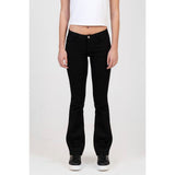 Sissy Boy Womens Donnae Low Waist Bootleg In Black