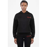 Sissy boy Womens Atheleisure Hoodie With Branding In Black