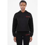 Sissy boy Womens Atheleisure Hoodie With Branding In Black