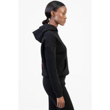 Sissy boy Womens Atheleisure Hoodie With Branding In Black