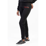 Sissy boy Womens Athleisure Tracksuit Pants In Black