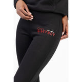 Sissy boy Womens Athleisure Tracksuit Pants In Black