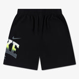 Nike Boys Terry Collegiate Shorts In Black