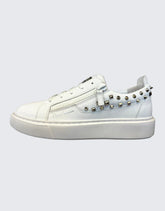Pure Premium Mens Fondio Sneaker In White