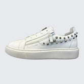Pure Premium Mens Fondio Sneaker In White