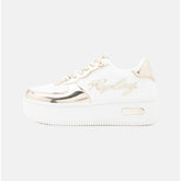 Replay Womens Epic High Union Shoes In White