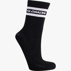 Salomon Mens Sporty Crew Socks In Black
