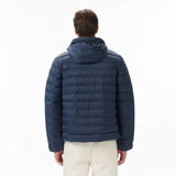 Calvin Klein Mens Nylon Hooded Puffer Jacket In Ink