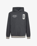 Converse Boys Boxy Graphic Hoodie In Dark Matter