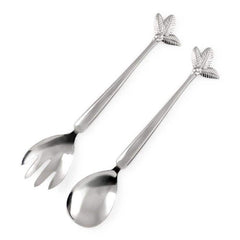 Carrol Boyes Salad Servers-Palm