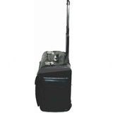 Work Mate Leatherette Pilot Case On Wheels In Black