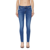 Diesel Womens L-2018 Slandy Low 32 Jeans In Denim