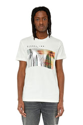 Diesel Mens Knit 141 T-Shirt In White
