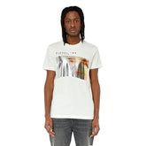 Diesel Mens Knit 141 T-Shirt In White