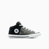 Converse Boys Axel Clourblocking Mid Sneakers In Black & Grey