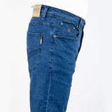 Soviet Mens Rivery New#5 Regular Straight Leg Jeans In Medium Blue