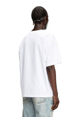 Diesel Nair Mens T-Boxt-Lab Relaxed White T-Shirt