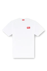 Diesel Nair Mens T-Boxt-Lab Relaxed White T-Shirt