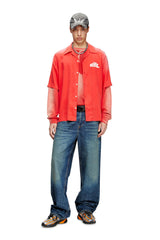Diesel Mens S-Elly Red Shirt