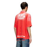 Diesel Mens S-Elly Red Shirt