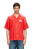 Diesel Mens S-Elly Red Shirt