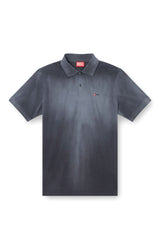 Diesel Mens T-Rejust-R3 Polo Shirt Black