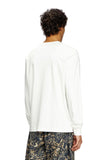 Diesel Mens T-Adjust-LS-R17 T-Shirt In White