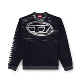 Diesel Mens S-Boxt-T1 Sweater In Navy