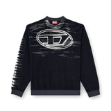 Diesel Mens S-Boxt-T1 Sweater In Navy