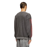 Diesel Mens S-Boxt-T1 Sweater In Dark Grey
