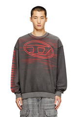 Diesel Mens S-Boxt-T1 Sweater In Dark Grey