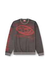 Diesel Mens S-Boxt-T1 Sweater In Dark Grey