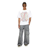 Diesel Mens M T-Boxt-T8 Relaxed T-Shirt In White