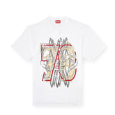 Diesel Mens M T-Boxt-T8 Relaxed T-Shirt In White