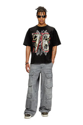 Diesel Mens Relaxed T-Shirts In Black