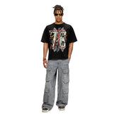 Diesel Mens Relaxed T-Shirts In Black