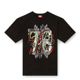 Diesel Mens Relaxed T-Shirts In Black