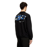 Diesel Mens S-Boxt-T2 Crew Sweater In Black
