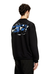 Diesel Mens S-Boxt-T2 Crew Sweater In Black