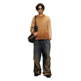 Diesel Mens S-Aron Crew Sweatshirt In Brown