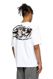 Diesel Mens T-Boxt-T24 Relaxed T-Shirts in White