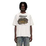 Diesel Mens T-Boxt-T25 Relaxed T-Shirt In White