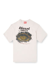 Diesel Mens T-Boxt-T25 Relaxed T-Shirt In White